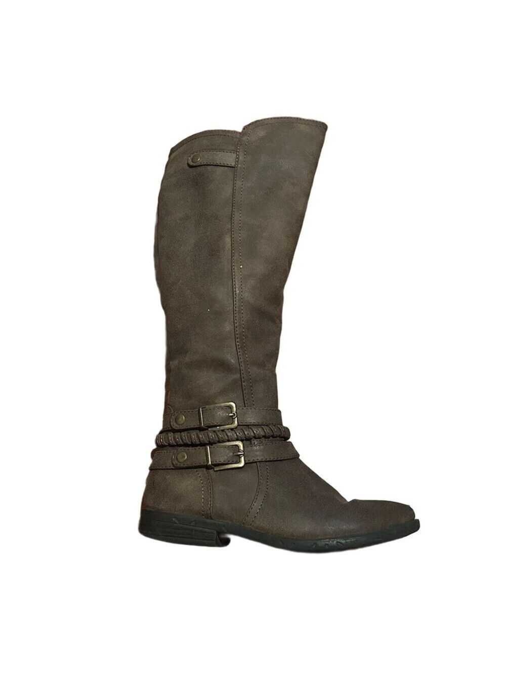 Rampage Brown Knee High Riding Boots Size 6M - Picture 1 of 10